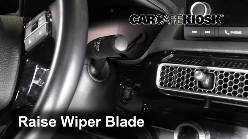 2022 Honda Civic Sport 2.0L 4 Cyl. Escobillas de limpiaparabrisas delantero